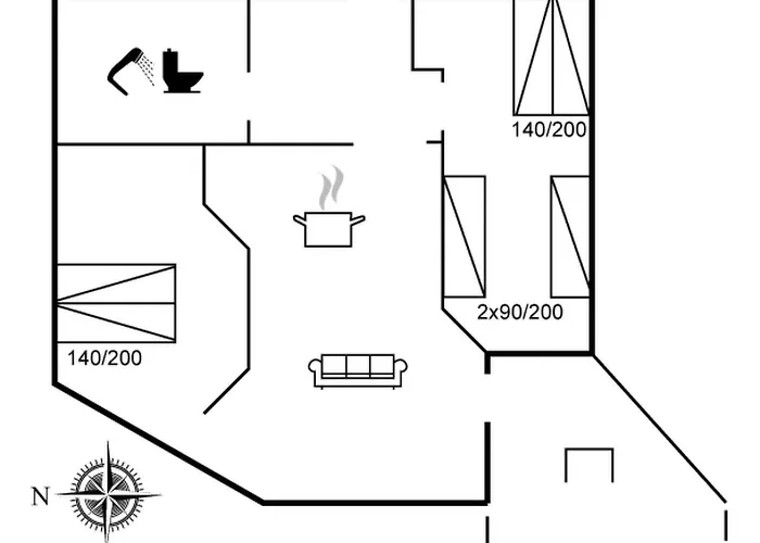 Akai - 100m From The Sea By Interhome Fanø